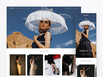 E-commerce Website for a Women's Clothing Store agency website classic clothing comercial design ecommerce figma graphic design home page hosiko minimal online store ui user experience user interface ux web website women