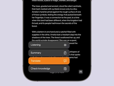 Apple iOS iBooks AI functionality translate book to any language android android app design android app designer app app design app interface app interface designer app ui design app ui designer application application design apps ui design ios iphone mobile mobile app mobile app design mobile applications design mobile ui mobile ui designer