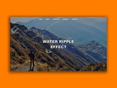 Water Ripples Background Animation background animation codingflicks css frontend html jquery ripples plugins water ripple effect