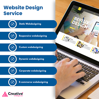 Website Design Service branding creative creativeui creativeuidesign creativeuidesignllc customwebdesign design usa website websitedesign websitedesignservices