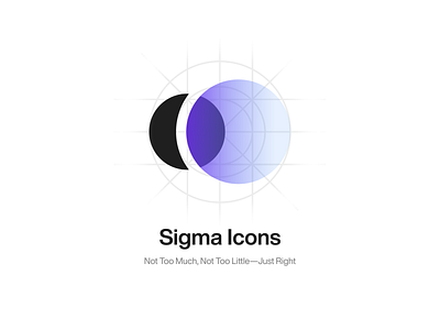 Sigma Icons icon library minimal sigma ui ux