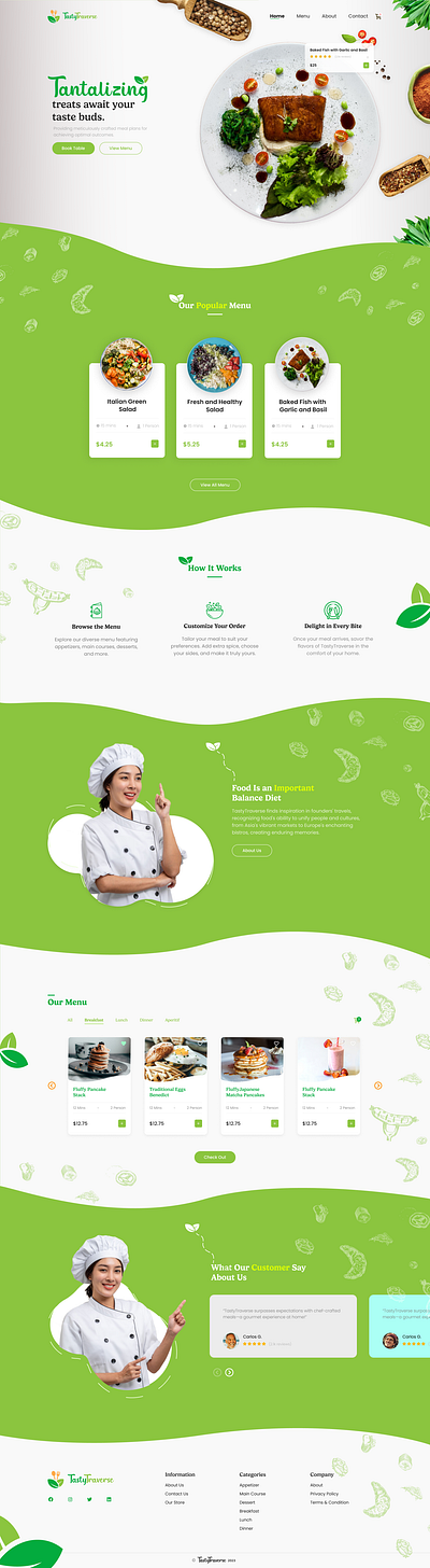 Landing page #003