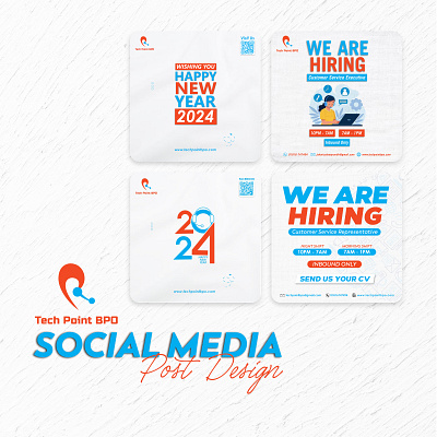 Social Media Design #13 advertising design graphic design hiring post design illustration poster design social media design social media post visuals