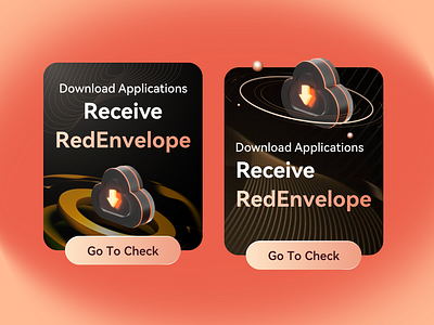 Incentive Download around the axis cloud download download applications galaxy graphic design planet pop up notification red envelope rewards ui