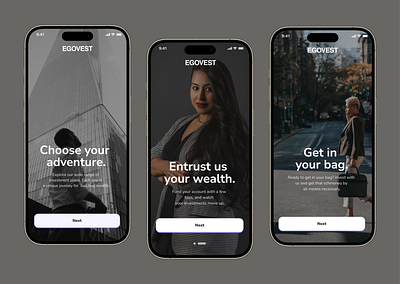 Fintech Onboarding screens branding design fintech mobile app design product design productdesign productdesigner ui ui design userinterfacedesign