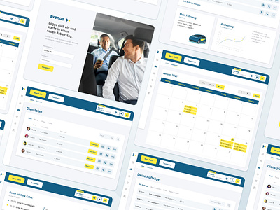 Management Software Dashboard UI dashboard management taxi service dashboard ui webapp