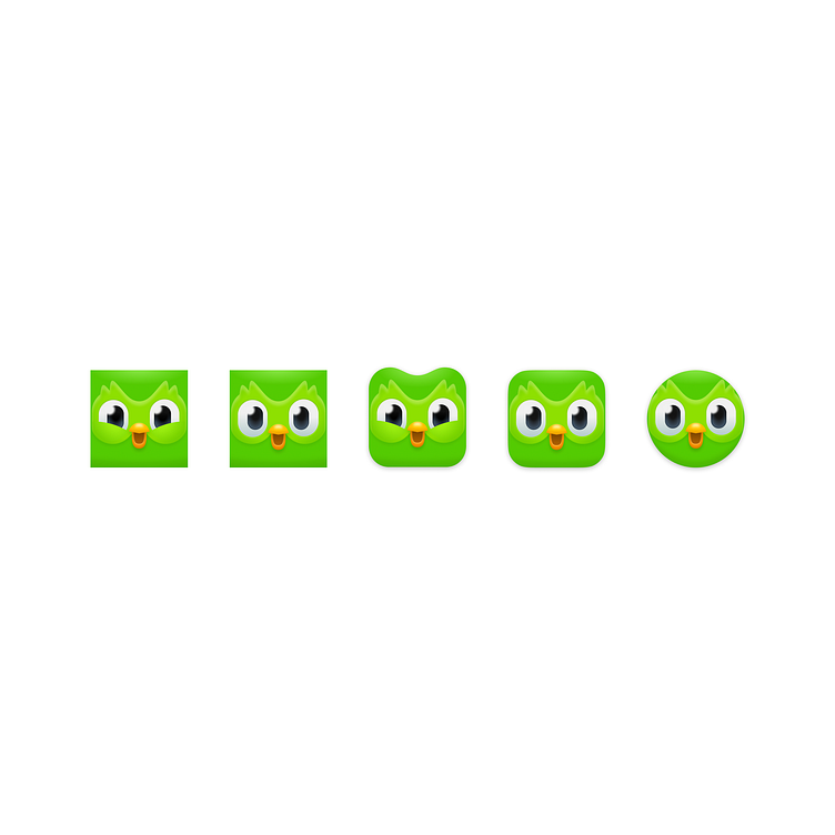 Duolingo Icons by zachary zhu on Dribbble