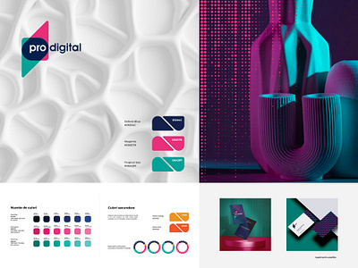Pro Digital guidelines branding design graphic design illustration logo vector