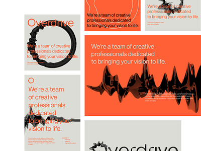 Overdrive 3d branding design graphic design identity illustration motion