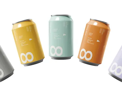 Can Design art branding color design minimal typography visual white