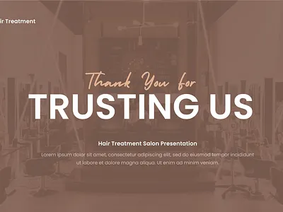 Thank you for TRUSTING US branding graphic design logo ui