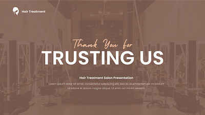 Thank you for TRUSTING US branding graphic design logo ui