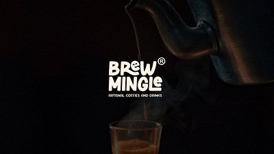 Brew Mingle | Logo beverage packaging beverages brew coffee coffee logo coffee shop drinks tea