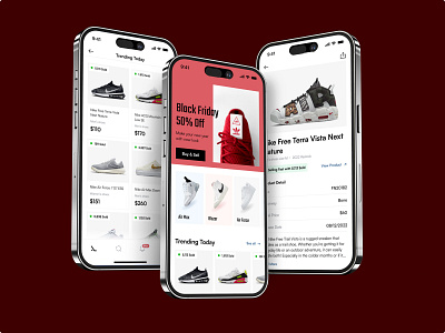 Shoes App 2024 appdesign appui design device dribbblemobile figma mob mobile app mobileappdesign mobileui mockup shoes trending typography ui uiinspiration user userinterface ux