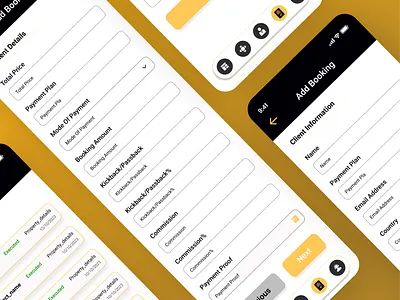 SalesForge (Mobile Application) app development branding design mobile app ui uiux