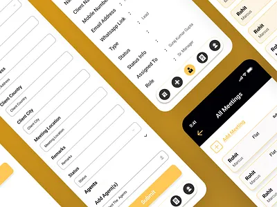 SalesForge (Mobile App) app development branding design figma mobile app ui uiux