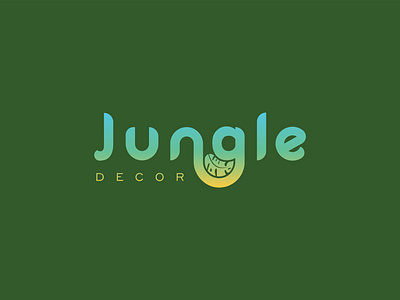 Wild Elegance: Unveiling the Jungle Decor Logo Mastery branding graphic design logo