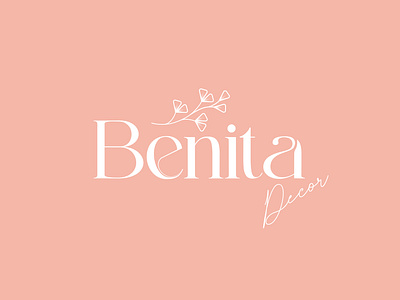 Elegance in Every Detail: Benita Decor Unveiled branding graphic design logo