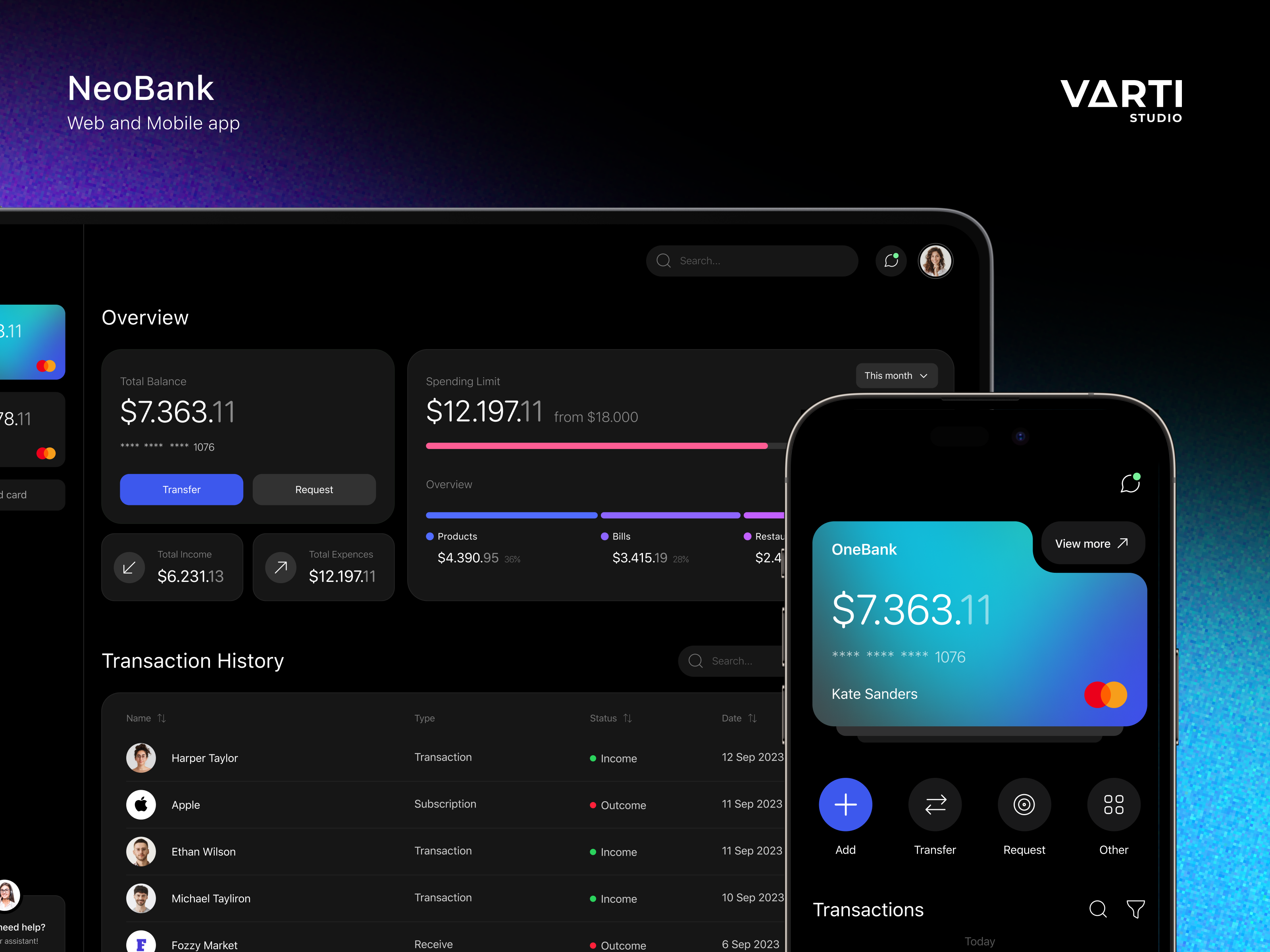 Example service media