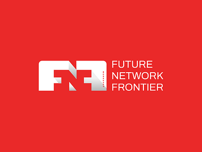 FNF (conference for developers) branding conference conference for developers design graphic design logo logo design red