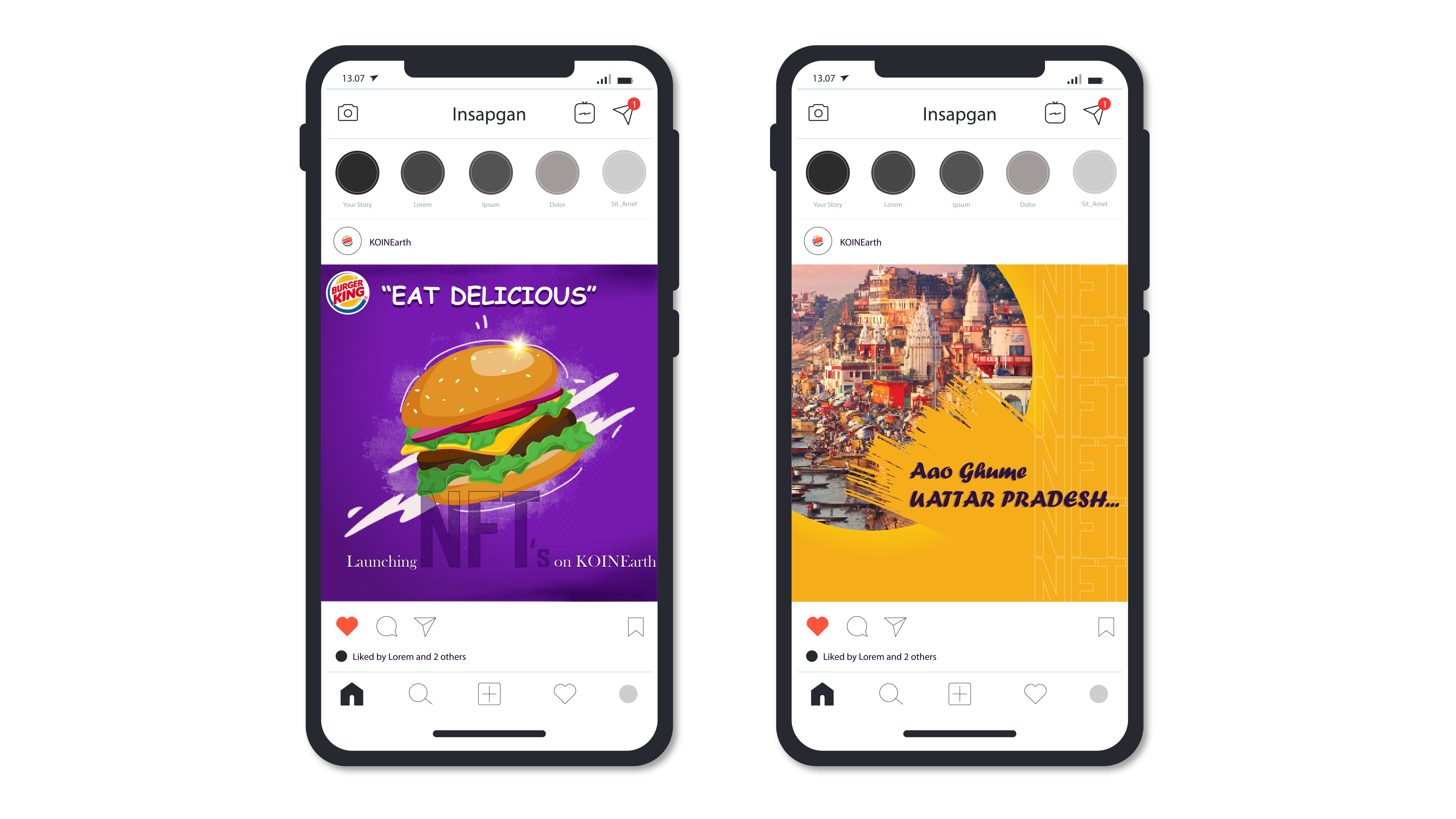Social Media Post Design app branding design graphic design illustration ux vector