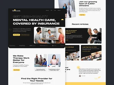 Insurance website agent brand identity branding claim corporate cover health insurance insurance provider insurance website landing page patient photography ui website wellness