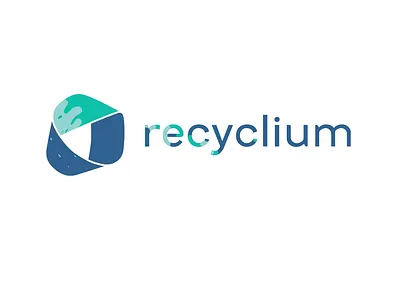 Recyclium - Logo animation 2danimation adobe illustrator after effects animation branding eco ecology gif logo logoanimation loop motion graphics