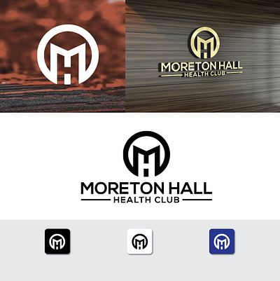MH Moreton Hall Health Club design graphic design icon illustration logo vector