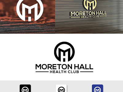 MH Moreton Hall Health Club design graphic design icon illustration logo vector