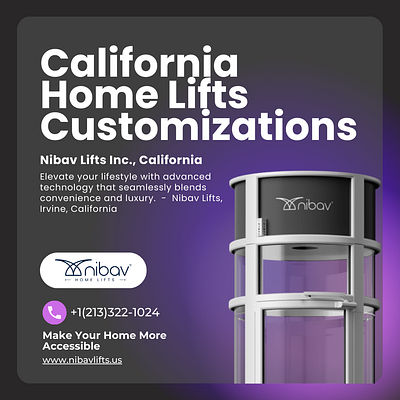 California Home Lifts Customization branding graphic design