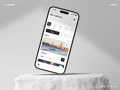 Property Rental Application apartment booking app discovery homestays ios maps mobile mobile app product design rental rental app search ui ux