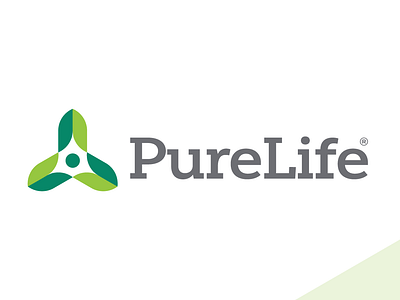 PureLife abstract branding identity leaf leaflogo logo logodesigner logodesigns logomaker logoprocess logos mark minimal monogram nature nature logo pure