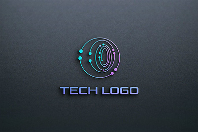Tech logo design branding company logo corporate logo design it logo logo logo design logos tech logo techno techno logo technology technology logo vector web logo website logo