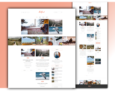 Belfast - Custom Developed Blog Theme theme development web design website wordpress