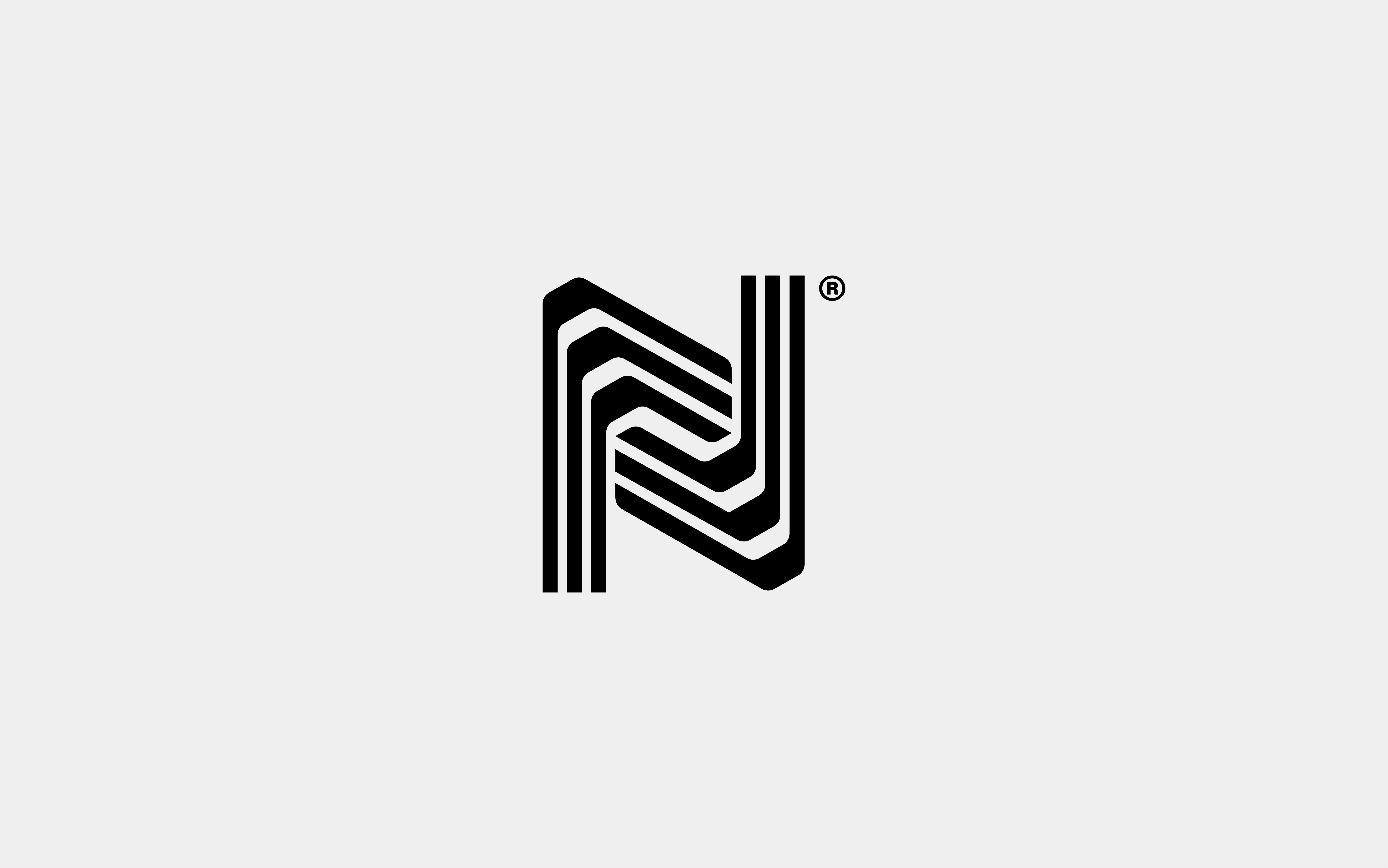 N - Logo Mark black branding design logo graphic design illustration logo logotype mark minimal simple logo typography vector vintage