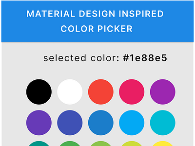 #060 Daily UI Challenge (color picker) colorpicker dailychallenge dailyui mobiledesign screen ui uidesign uidesign uxdesign uxdesign webdesign