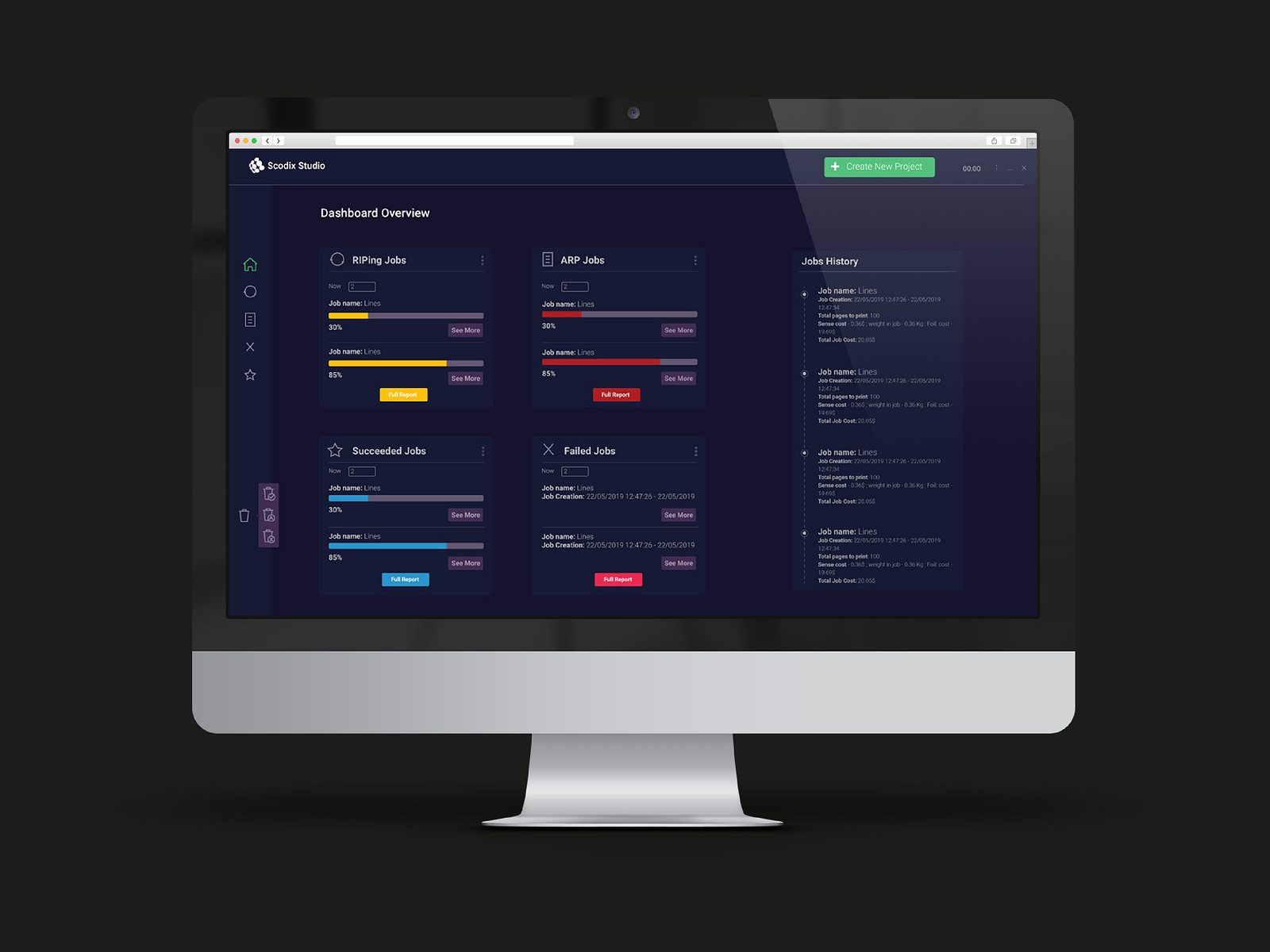 UX/UI system dashboard by Shimi Lev on Dribbble