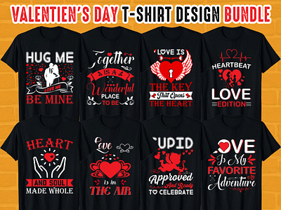 Valentine's Day T-Shirt Design Bundle anniversary birthday buketbunga chocolate couplegoals design fashion february flowers graphic design happyvalentinesday heart instagood love t shirt taypography valentine valentinegift valentinesdaygift vector