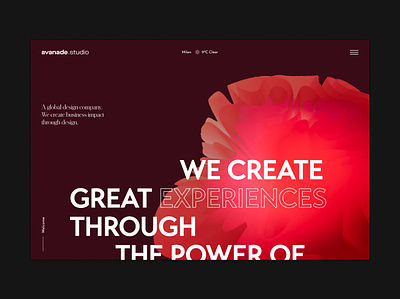 Digital Innovation Studio - Concept #4 concept ui design website website design
