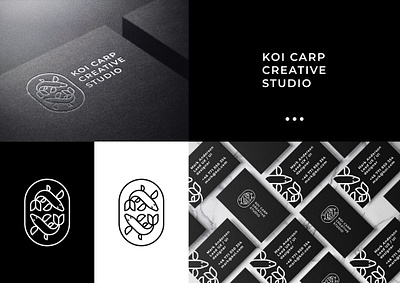 Koi Carp Creative Studio Branding brand design graphic design logo vector