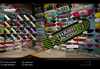 Thank You Skateboards Session Video Game games graphic design skateboard skateboarding video game