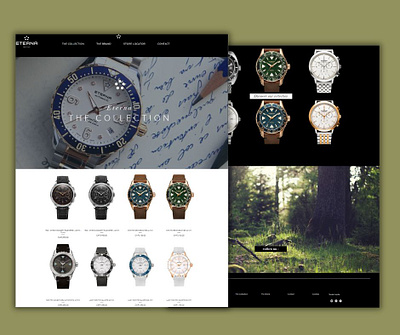The Luxury Goods & Jewelry Website landing page squarespace wix wix website wix website design