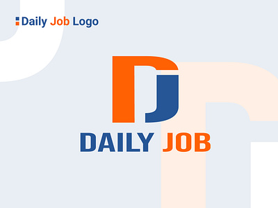 Daily Job Logo adobe illustrator brand guidelines brand identity branding daily job logo logo logotype