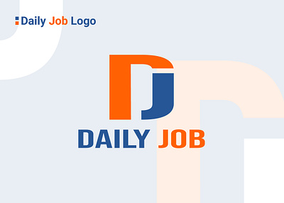 Daily Job Logo adobe illustrator brand guidelines brand identity branding daily job logo logo logotype