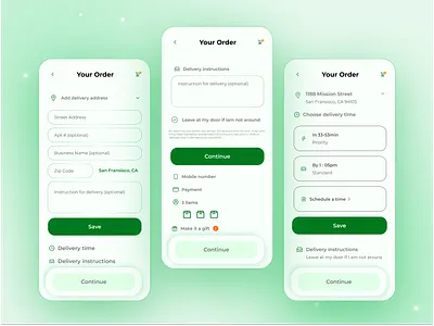 Order Page - Daily UI 019 app dailyui design mobileapp order page payment redesign research ui uiux uplabs ux