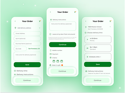 Order Page - Daily UI 019 app dailyui design mobileapp order page payment redesign research ui uiux uplabs ux