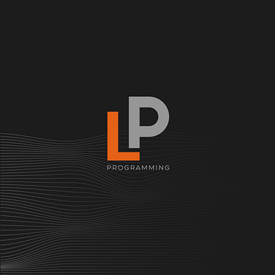 LP Programming - Logotype app font logo logotype mobile ui