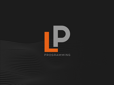 LP Programming - Logotype app font logo logotype mobile ui