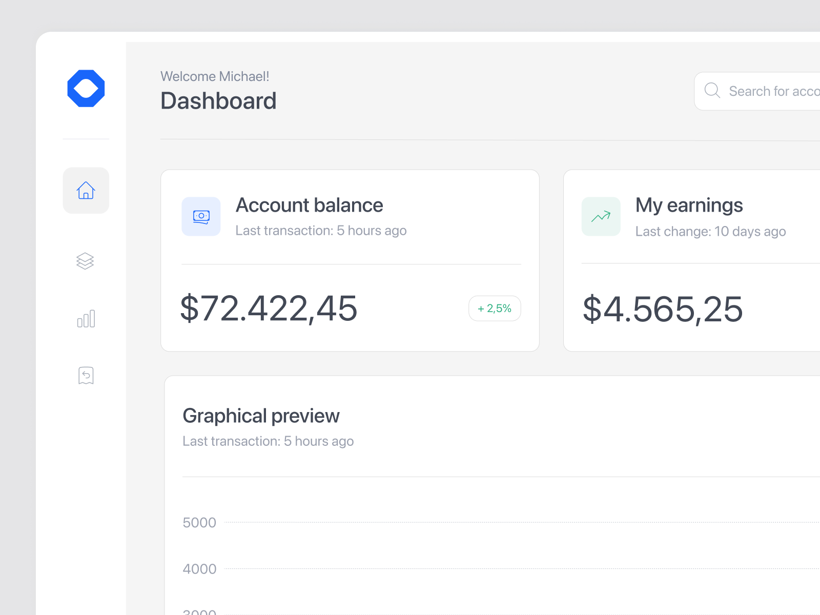 Cash saver dashboard dashboard fintech interaction product design ui design ux design