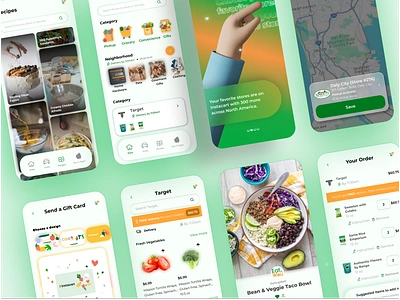 Instacart Redesign App - Uplabs Challenge appboard instacart redesign uidesignchallenge uiux uplabs